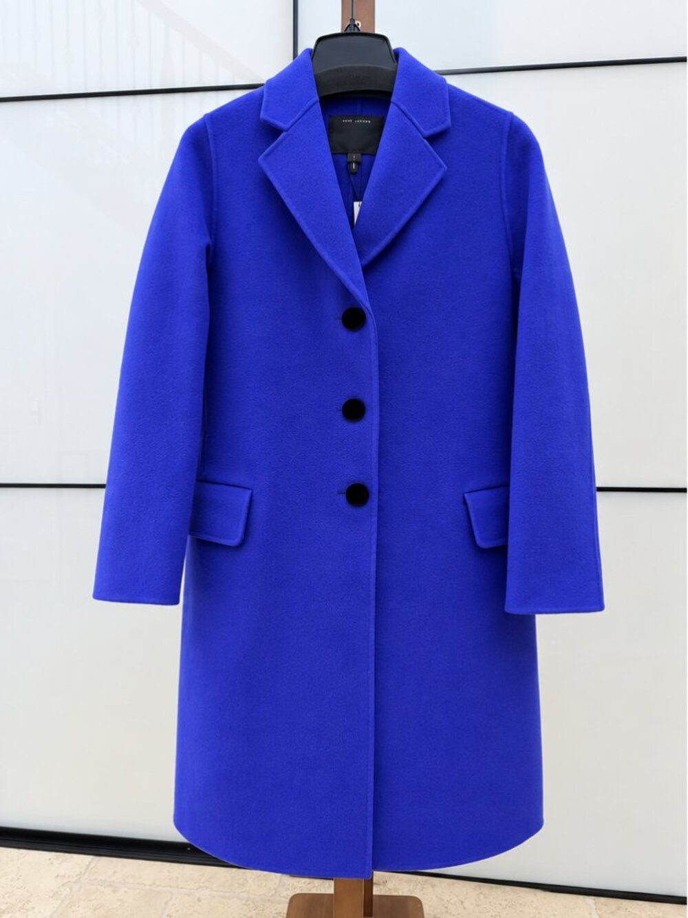 NWT - Marc Jacobs Single Breasted Wool Coat - Violet